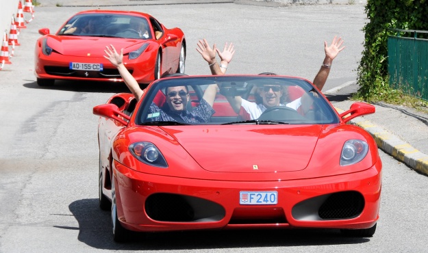 Balade en Ferrari à Nice